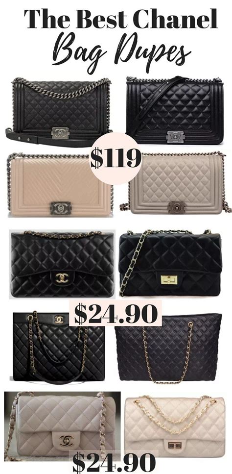 least expensive chanel boy bag dupe|chanel bag knock off.